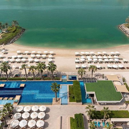 페어몬트 밥 알 바흐 호텔 아부다비 외부 사진 Aerial view of the beach at The Oberoi, Dubai