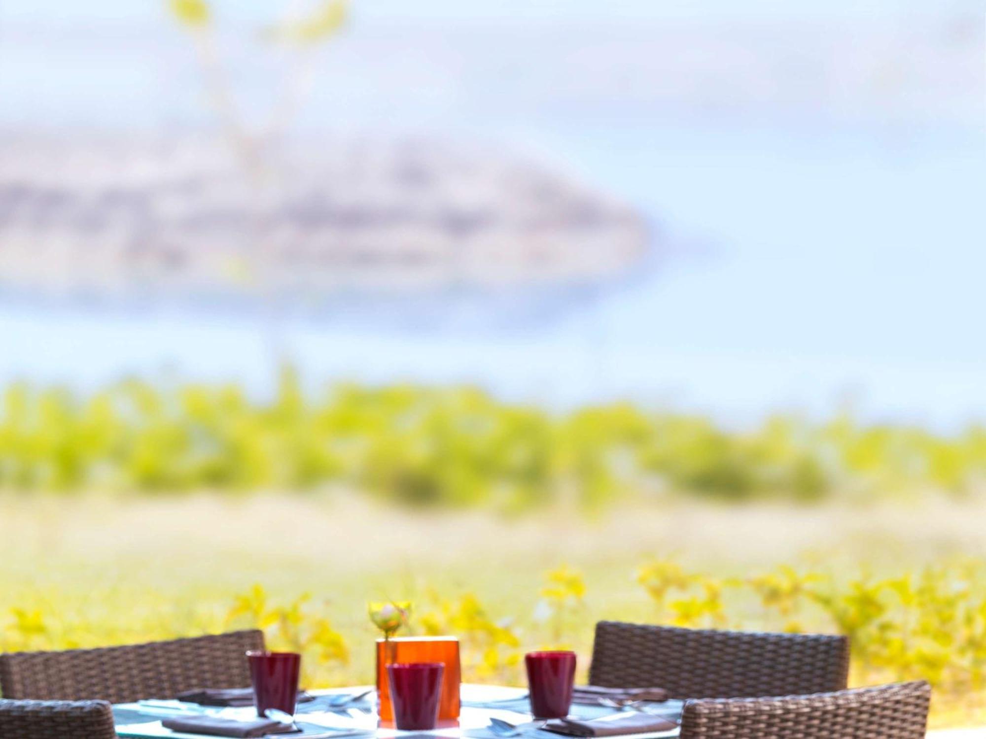 페어몬트 밥 알 바흐 호텔 아부다비 외부 사진 A view of the vineyards