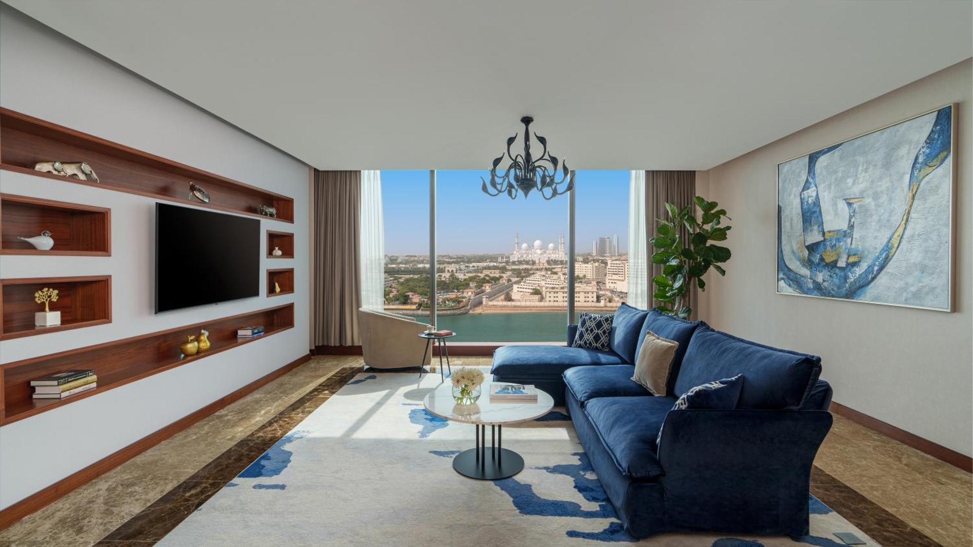 페어몬트 밥 알 바흐 호텔 아부다비 외부 사진 Living room