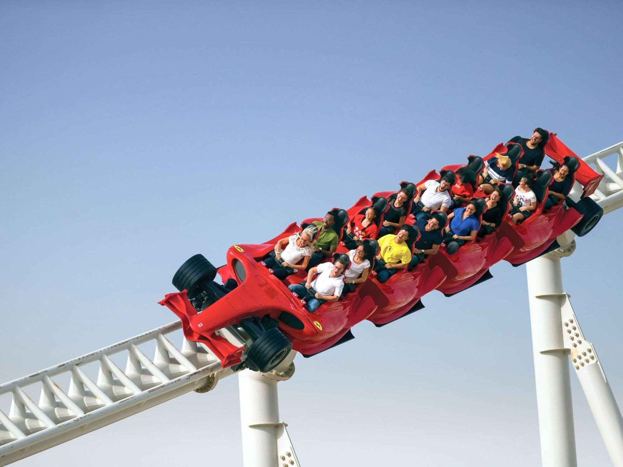 페어몬트 밥 알 바흐 호텔 아부다비 외부 사진 Formula Rossa